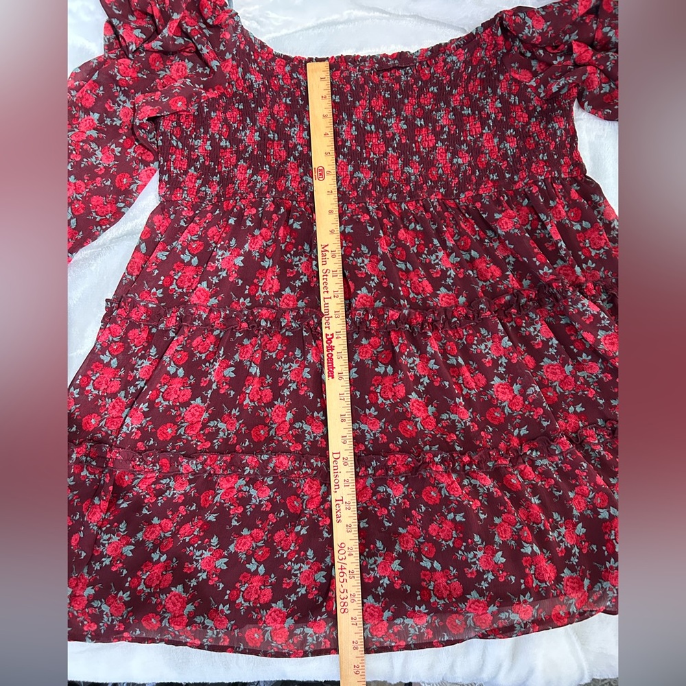 Arula Floral Long Sleeve Dress Size 3X - Picture 8 of 16